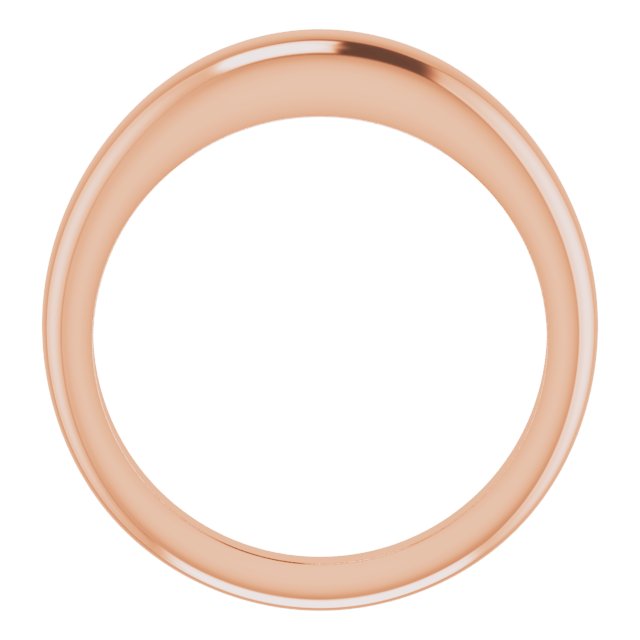 Petite Dome Ring Ring in 14k Rose Gold