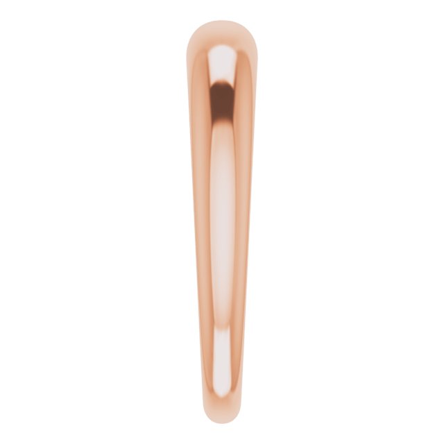 Petite Dome Ring Ring in 14k Rose Gold