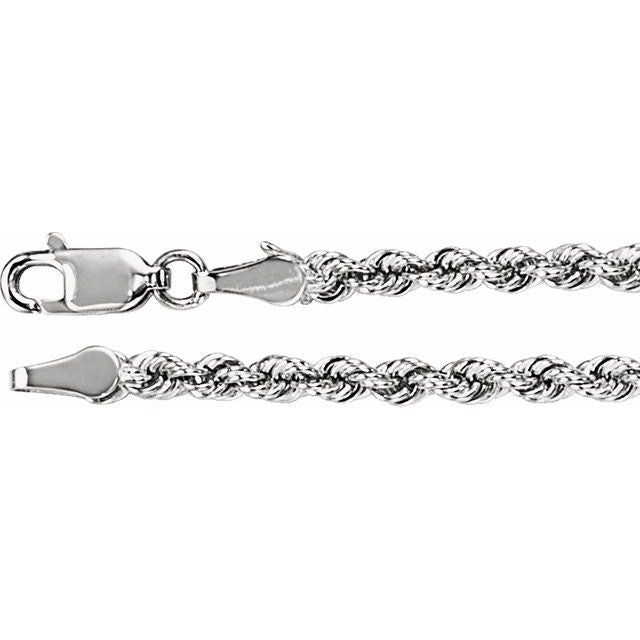 Rope Chain in Silver