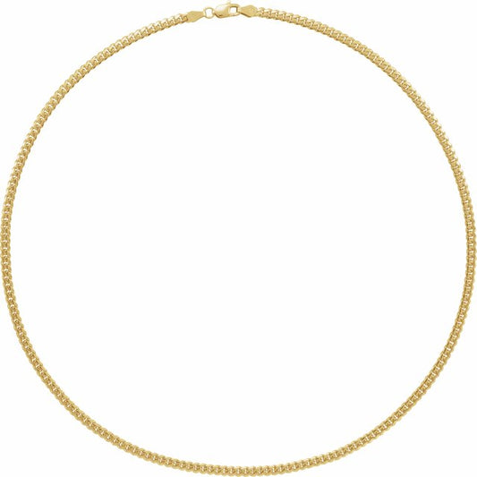 5.5mm Miami Cuban Link in 14k Yellow Gold
