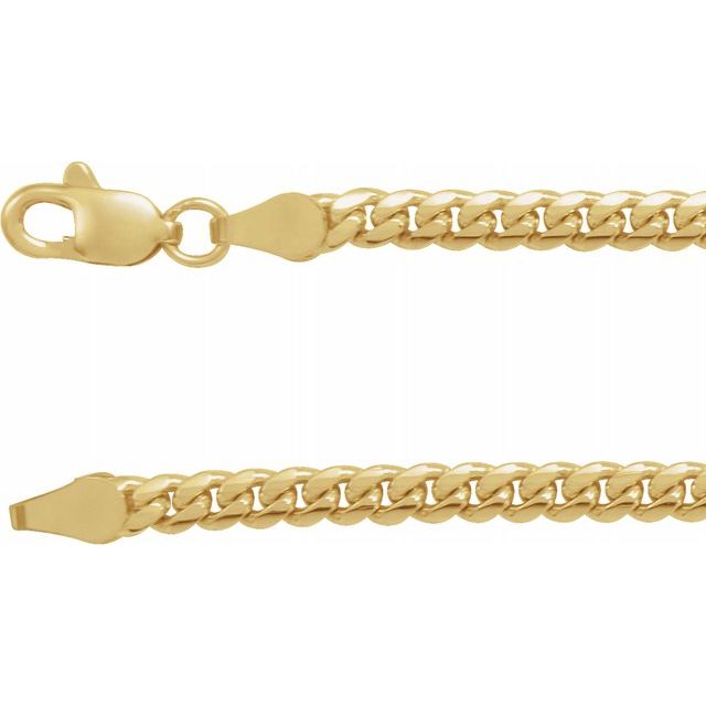 5.5mm Miami Cuban Link in 14k Yellow Gold