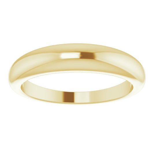 Petite Dome Ring Ring in 14k Yellow Gold