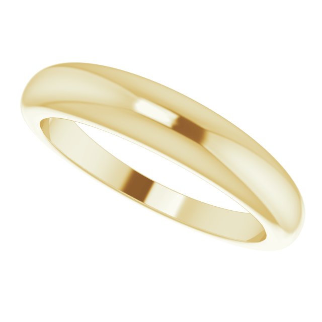 Petite Dome Ring Ring in 14k Yellow Gold