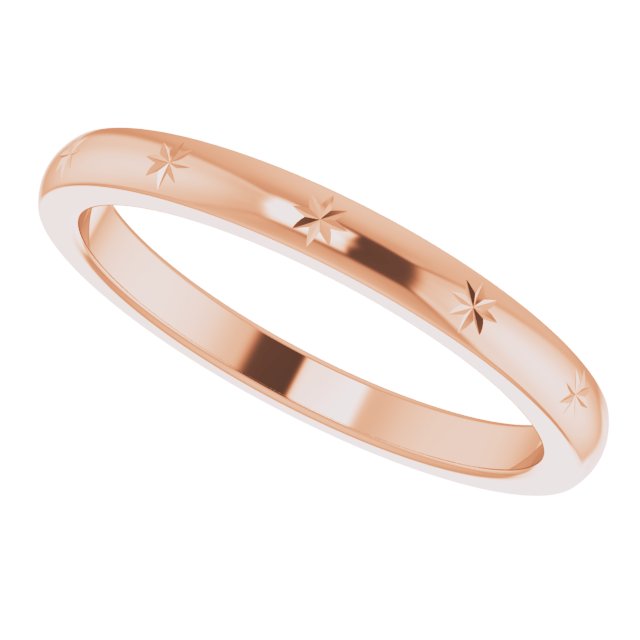 Starburst Ring in 18k Rose Gold